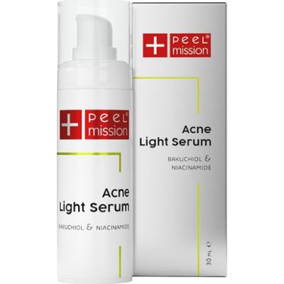 Serum do skóry z trądzikiem pospolitym i różowatym - Peel Mission - Acne Light Serum - 30 ml
