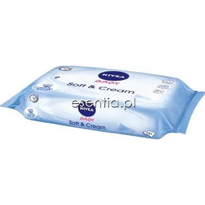 NIVEA Baby Chusteczki nawilżające Soft-creme op. foliowe / 70 szt.