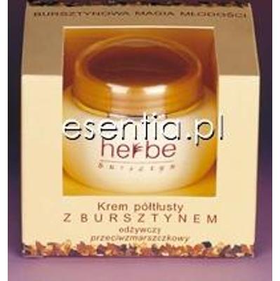 Herbe Bursztynowa Przeciwzmarszczkowy odżywczy krem półtłusty 30 ml