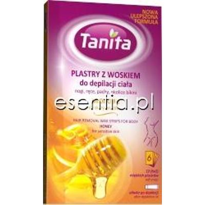 Tanita  Miodowy wosk do depilacji ciała w plastrach op. / 12 szt.