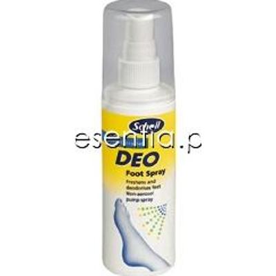 Scholl  Deo Control Dezodorant antyperspiracyjny do stóp, cytrynowy 125 ml