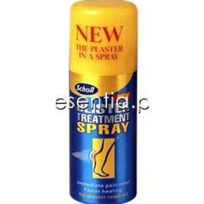 Scholl plastry i osłonki Plaster w sprayu na otarcia 100 ml