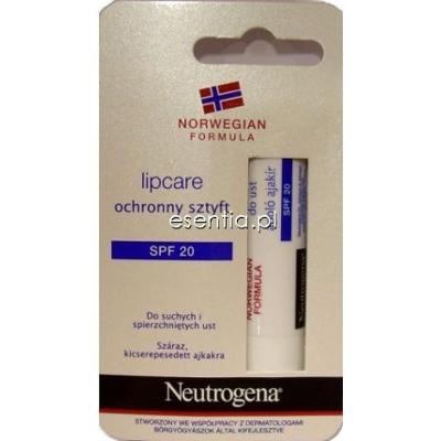 Neutrogena Formuła Norweska Ochronny sztyft do warg SPF 20 4,8 g