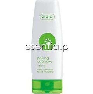 Ziaja ogórkowa Peeling ogórkowy w kremie 80 ml