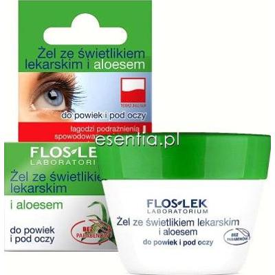 Flos-Lek Eye Care Żel ze świetlikiem i aloesem do powiek i pod oczy 10 g