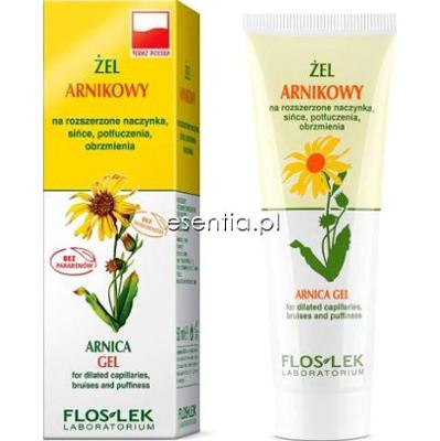 Flos-Lek Pharma Arnica Żel arnikowy - na rozszerzone naczynka, sińce, potłuczenia, obrzmienia 50 ml