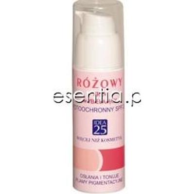 Idea 25 Różowa Różowy krem wybielający fotoochronny SPF 20 50 ml