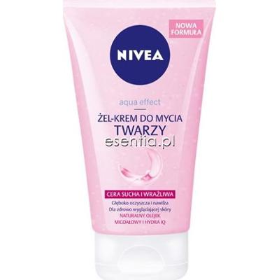 NIVEA Visage Żel-krem do mycia twarzy - cera sucha i wrażliwa 150 ml