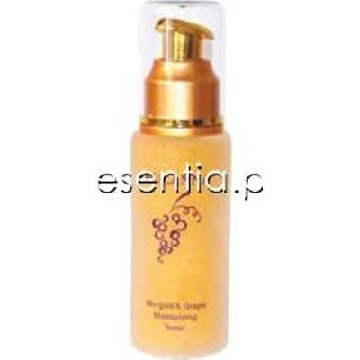 Pulanna Bio-gold & Grape Nawilżający tonik do twarzy na bazie winogron i złota 60 g