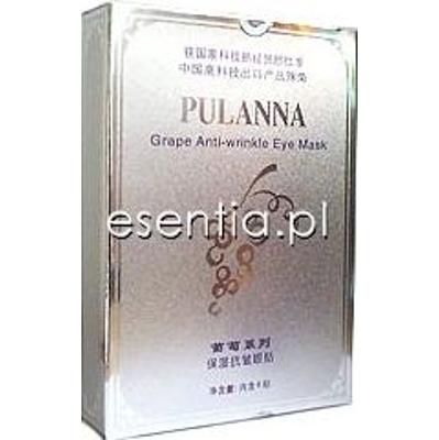 Pulanna Grape Przeciwzmarszczkowe płatki pod oczy na bazie winogron op./ 6 sztuk