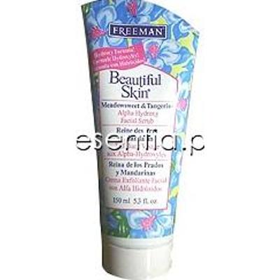 Freeman Beautiful Skin Peeling do twarzy z tawuły i mandarynki, z kwasami AHA 150 ml