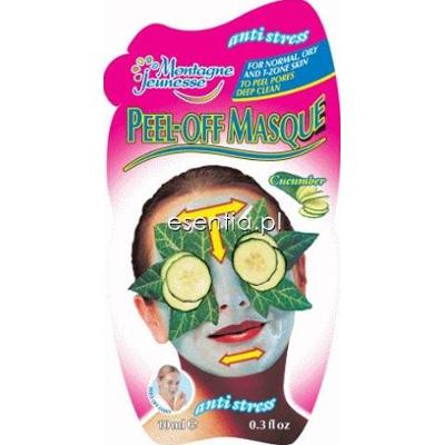 Montagne Jeunesse  Peel-off Masque - Maseczka oczyszczająca z ogórkiem 10 ml