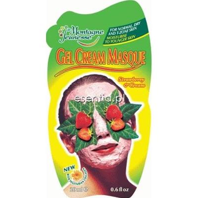 Montagne Jeunesse  Gel Masque - Maseczka żelowa z truskawkami 20 ml