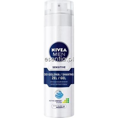 NIVEA NIVEA MEN Żel do golenia łagodzący Sensitive 200 ml