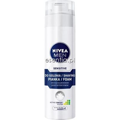 NIVEA NIVEA MEN Pianka do golenia łagodząca Sensitive 200 ml