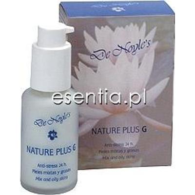 De Noyle's Linea Basica Facial Nature Plus Krem antystresowy 24h z nenufarem do cery tłustej 