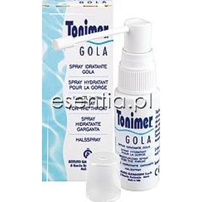 Tonimer  Płyn nawilżający do gardła w sprayu 15 ml