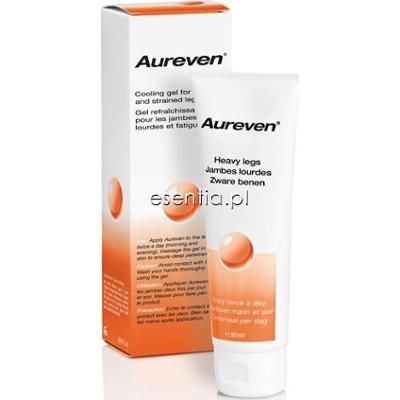 Auriga Aureven Odświeżający żel do zmęczonych i ciężkich nóg 80 ml tubka lub saszetki 10 ml