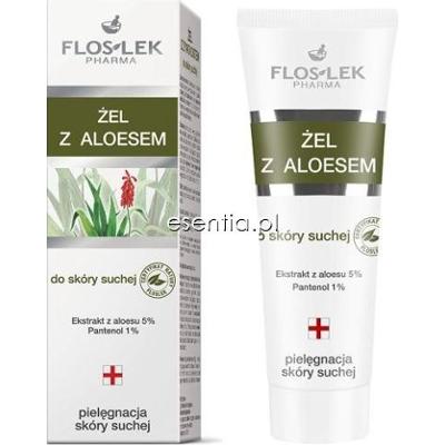 Flos-Lek Pharma Żel z aloesem do skóry suchej 