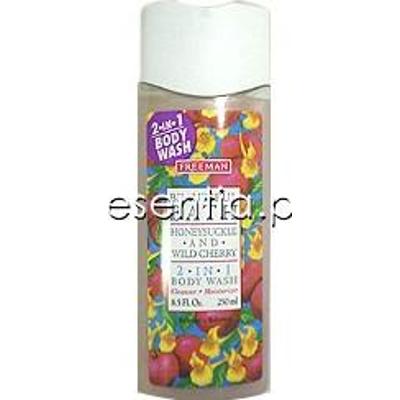 Freeman Beautiful Bath Żel pod prysznic 2 w 1 wiciokrzew / wiśnia 250 ml