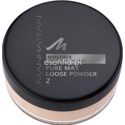 Manhattan  Puder sypki matujący Pure Mat 15 g