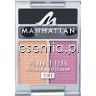 Manhattan  Perfect Eyes 2 w 1 Cienie do powiek Duo & Tusz do kresek 