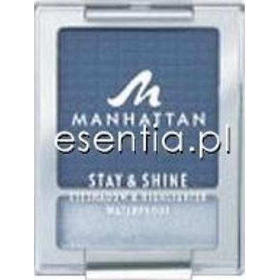 Manhattan  Wodoodporny Cień do powiek & Rozświetlacz Stay & Shine 