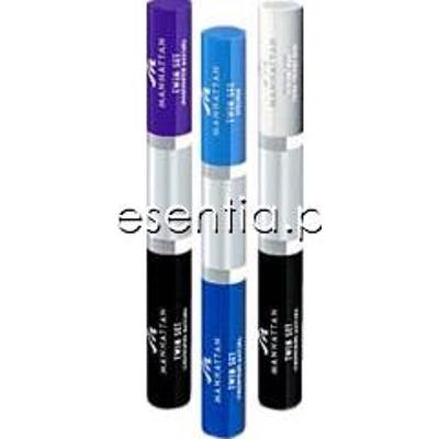 Manhattan  Tusz do rzęs 2 w 1 Twin Set 