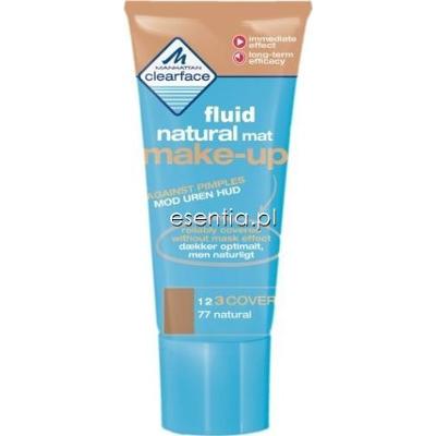 Manhattan Clearface Active Make Up - Aktywny fluid kryjący antybakteryjny 40 ml