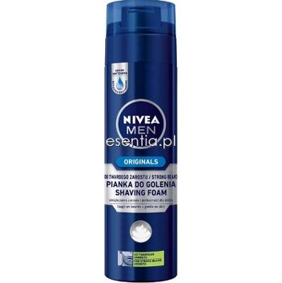NIVEA NIVEA MEN Pianka do golenia twardego zarostu Originals 200 ml
