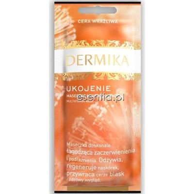 Dermika Maseczki Piękności Ukojenie - Maseczka multiwitaminowa do cery wrażliwej i bardzo wrażliwej 10 ml