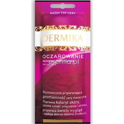 Dermika Maseczki Piękności Oczarowanie - Maseczka przed randką do każdego typu cery 10 ml
