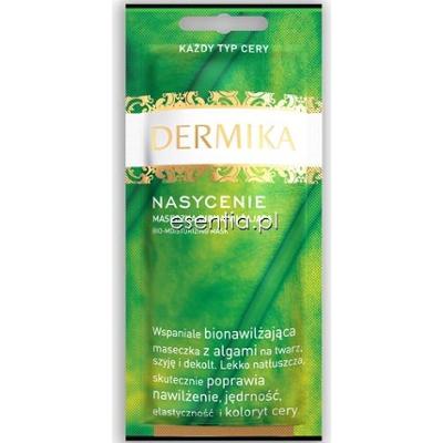Dermika Maseczki Piękności Nasycenie - Maseczka bionawilżająca do każdego typu cery 10 ml