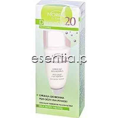 Norel DermoSystem 20 Antystres Emulsja  ochronna pod oczy i na powieki dla skóry młodej 30 ml