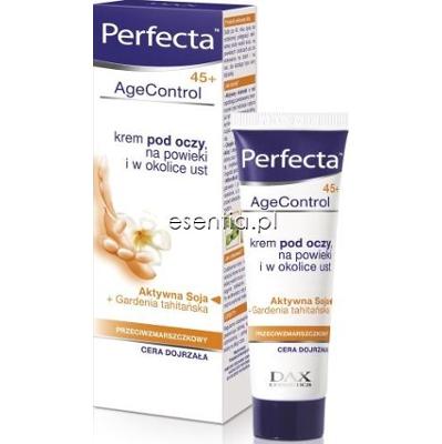 Perfecta Age Control 45+ Krem pod oczy, na powieki i w okolice ust przeciwzmarszczkowy liftingujący 30 ml