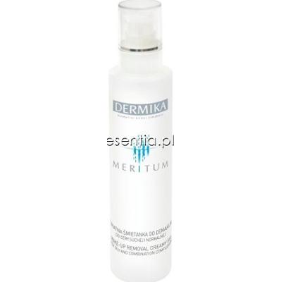 Dermika Meritum Delikatna śmietanka do demakijażu do cery suchej i normalnej 200 ml