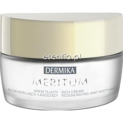Dermika Meritum Krem tłusty regenerująco - łagodzący z ceramidami 50 ml