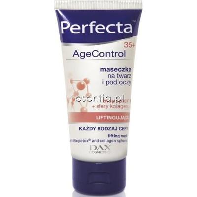 Perfecta Age Control 35+ Maseczka na twarz i pod oczy przeciw zmarszczkom mimicznym 50 ml