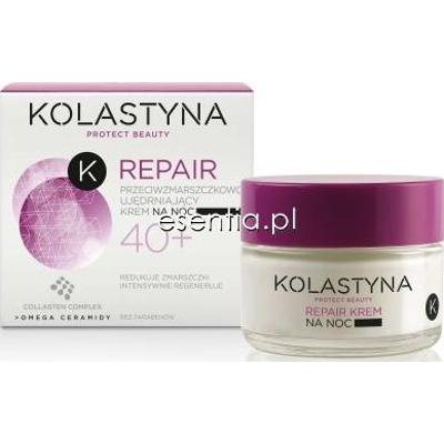 Kolastyna Repair 40+ Przeciwzmarszczkowo - ujędrniający krem na noc 50 ml