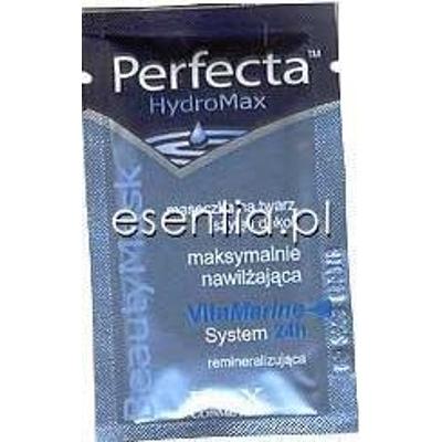 Perfecta Beauty Mask HydroMax Maseczka maksymalnie nawilżająca na twarz, szyję i dekolt 10 ml