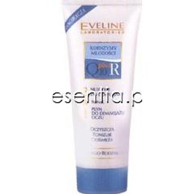 Eveline Koenzymy Młodości Q10 Plus R Mleczko Tonik Płyn do demakijażu oczu 3 w 1 150 ml