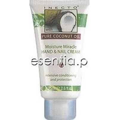 Inecto Pure Coconut Oil Cudownie nawilżający krem do rąk i paznokci 75 ml