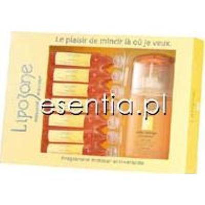 Lipozone Essentiel Minceur Zestaw antycellulite 100 ml + 14x10 ml