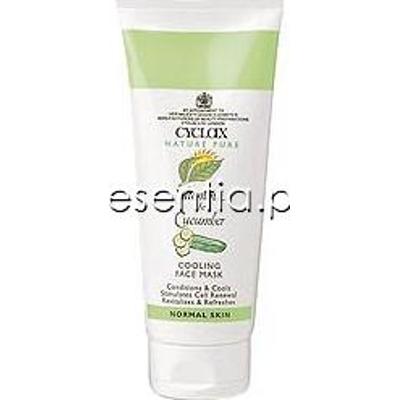 Cyclax Nature Pure Chłodząca maseczka do twarzy z witaminą E i ogórkiem 175 ml