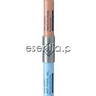 Manhattan Clearface Podwójna terapia antybakteryjna, Reduktor wyprysków + Korektor w kremie 