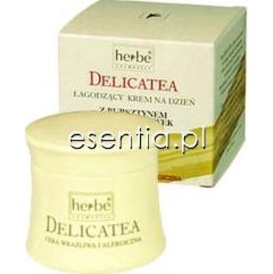 Herbe Delicatea Łagodzący krem na dzień z bursztynem i oliwą z oliwek 50 ml