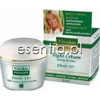 Krka Vitaskin Fitolift Krem na noc Eliksir 45+ 50 ml