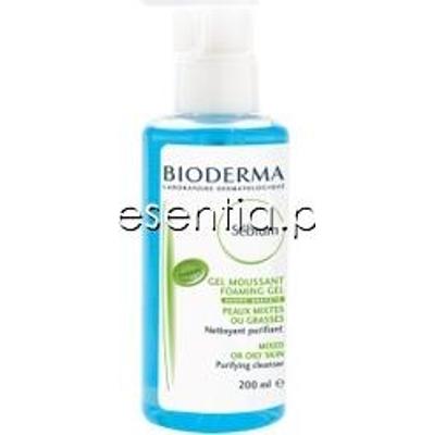 Bioderma Sebium Sebium Gel Moussant - Antybakteryjny żel do mycia twarzy 200 ml
