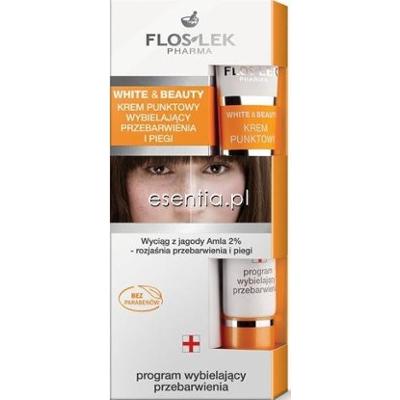 Flos-Lek Pharma White & Beauty Krem punktowy wybielający przebarwienia i piegi 20 ml