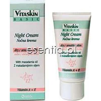 Krka Vitaskin Basic Krem na noc z olejkiem Macadamia nr 12 50 ml